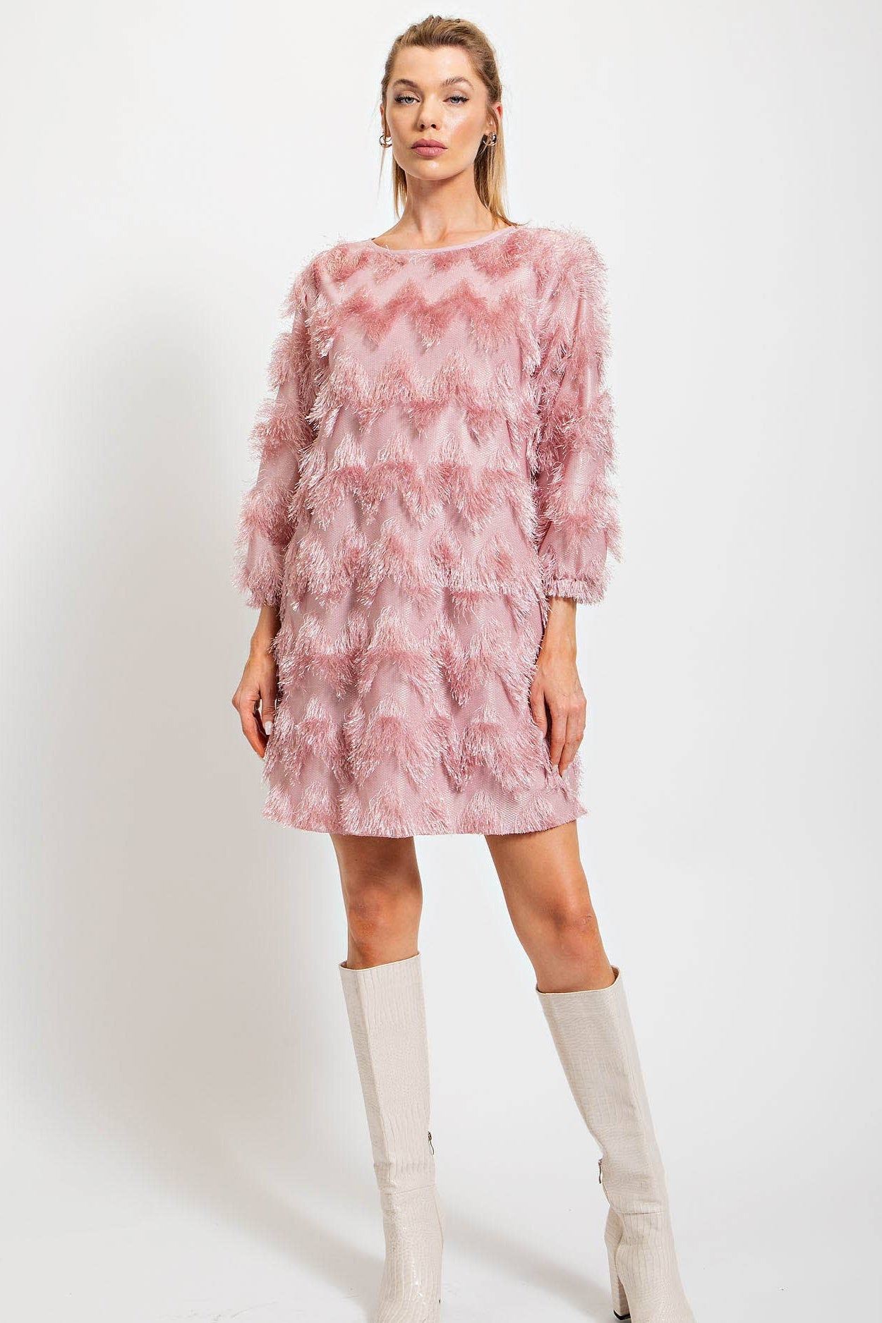 Cosmo Fringe Dress