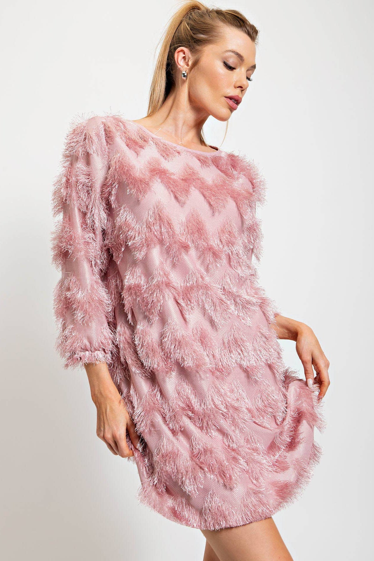 Cosmo Fringe Dress