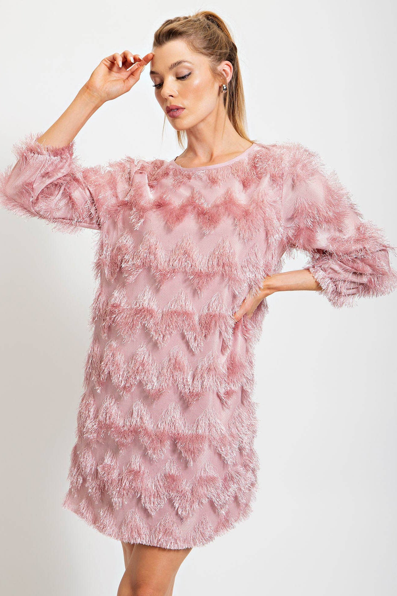 Cosmo Fringe Dress
