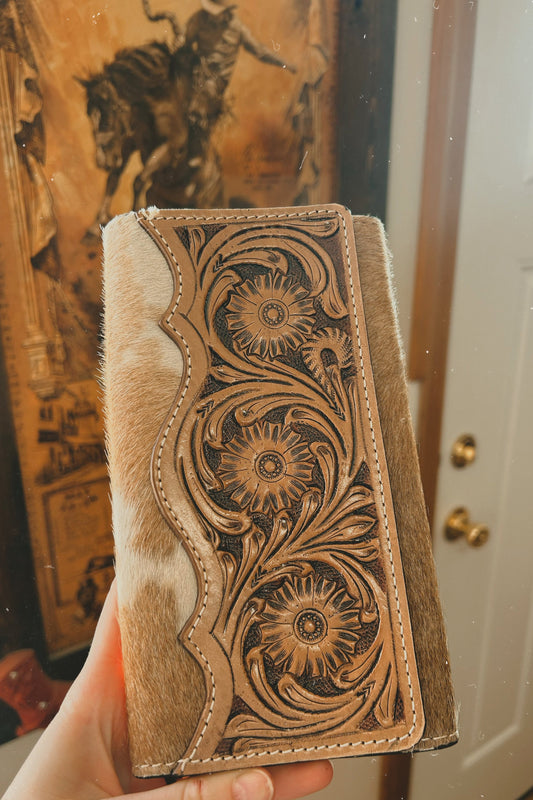 Leather Cowhide Wallet