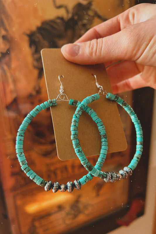 Oceanside Hoop Earrings