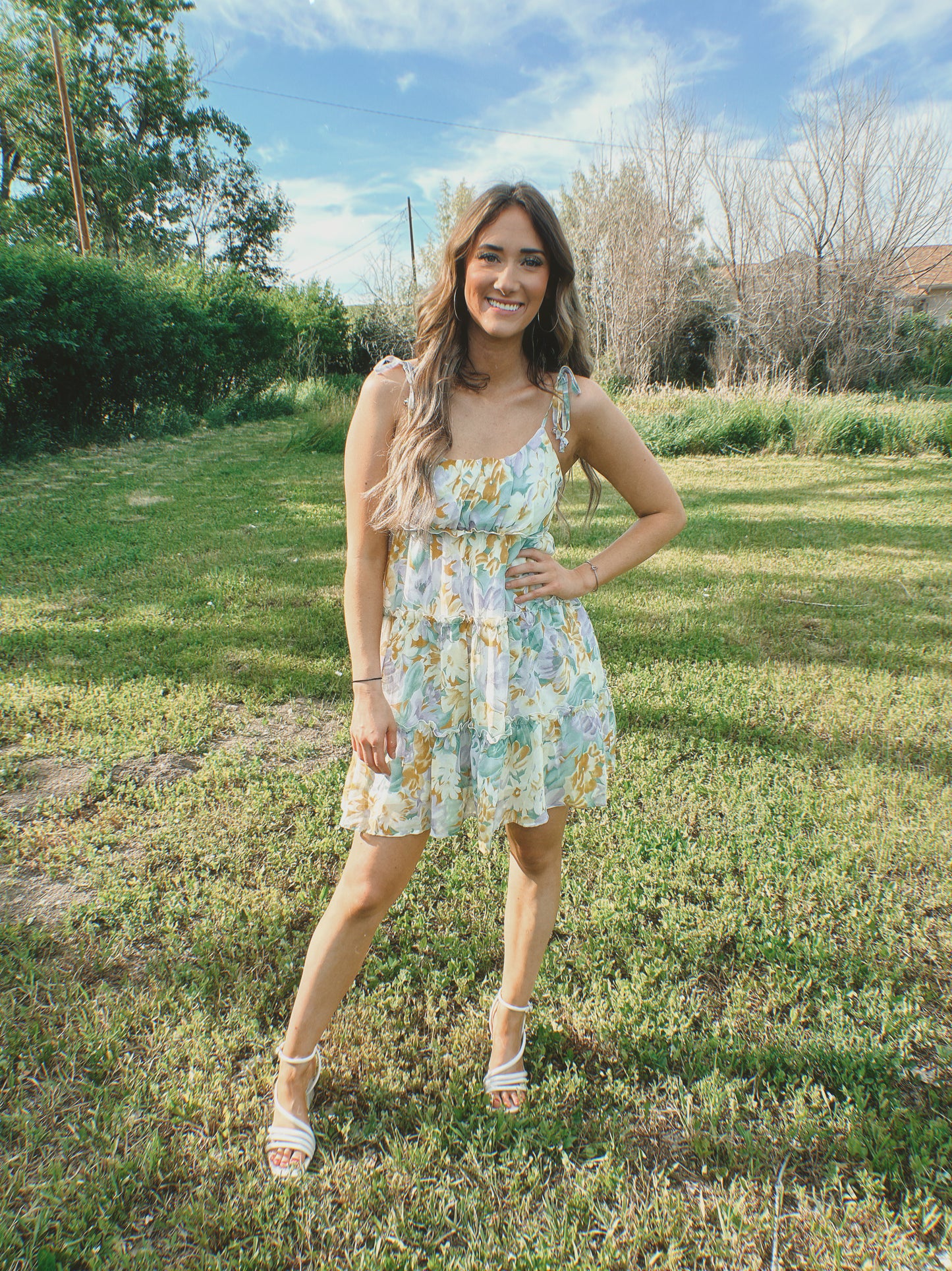 Flirty Floral Dress