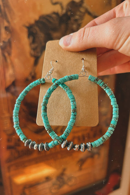 Oceanside Hoop Earrings