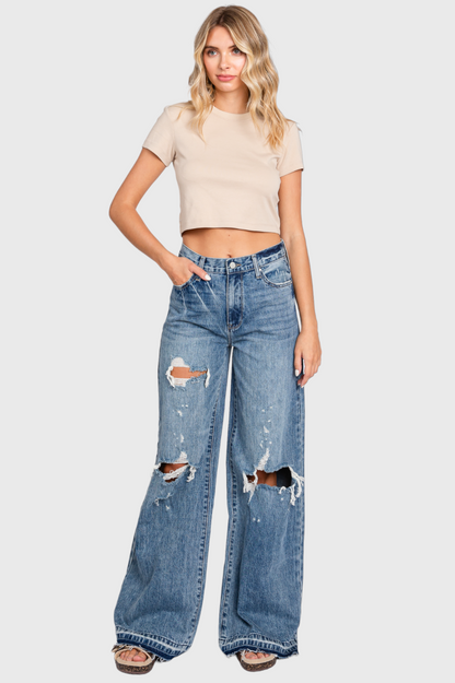 Rocky Wide Leg Petra153 Jeans