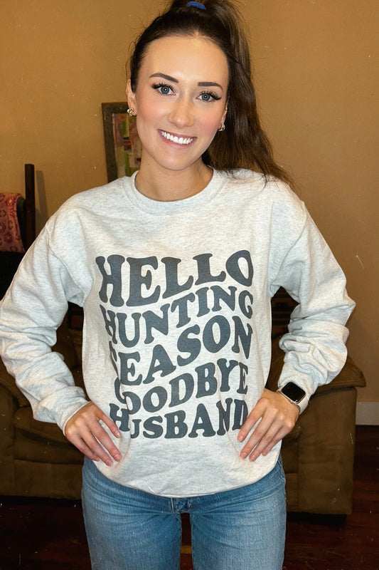 Hunting Husband Crewneck