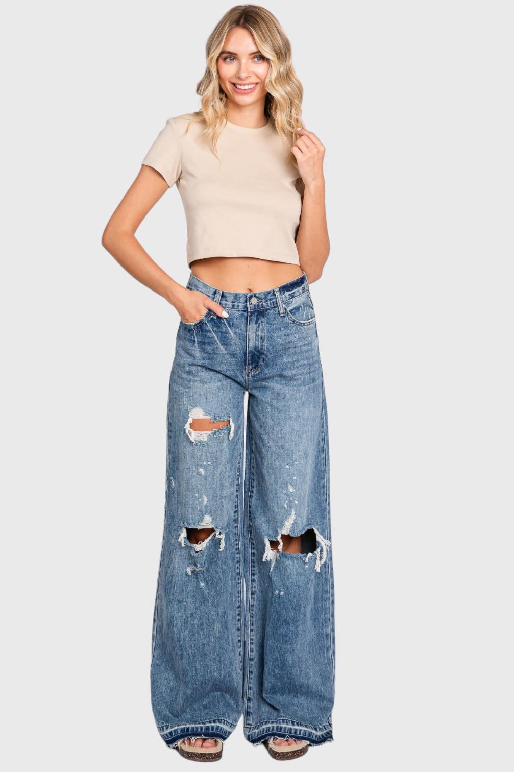 Rocky Wide Leg Petra153 Jeans