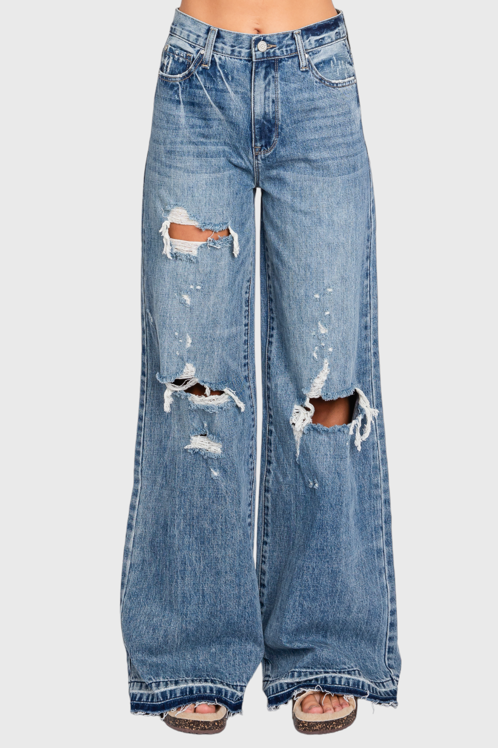 Rocky Wide Leg Petra153 Jeans